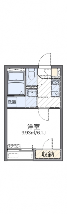 レオネクストカーサレフィナードの間取り図