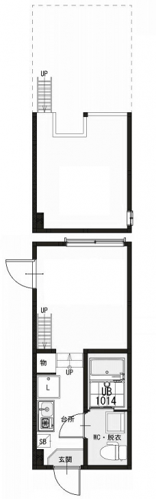 stage蓮根の間取り図