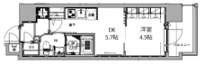 S-RESIDENCE王子Nordの間取り図