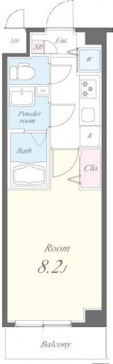 レ・フォルテの間取り図