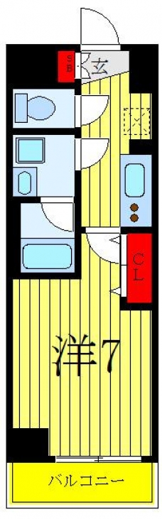 八番館の間取り図