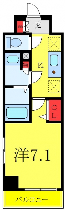 AZESTときわ台の間取り図