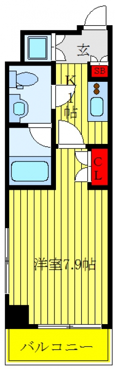 ラグジュアリーアパートメント王子神谷の間取り図