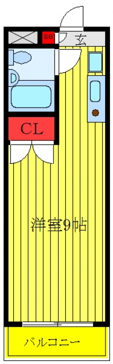 シュウカーネル2の間取り図