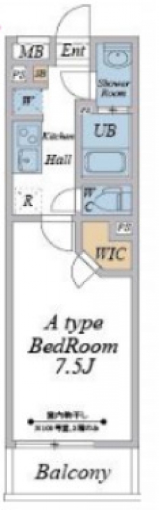 リブリ・椛の間取り図
