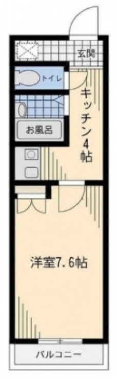 アズキュービック　アリエスの間取り図