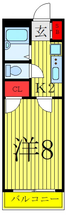 リファレンス戸田公園の間取り図