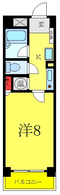 西日暮里１・４・３の間取り図