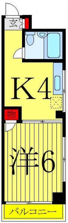 白浜ビルの間取り図