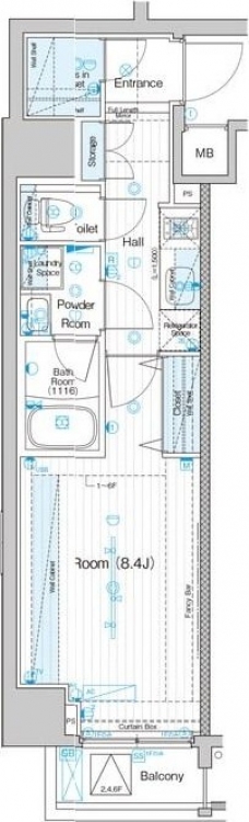マキシヴ高島平の間取り図
