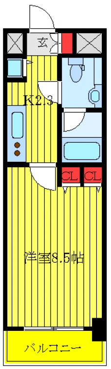ＫＪ新板橋の間取り図