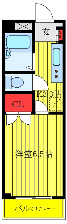 サニーガーデンの間取り図