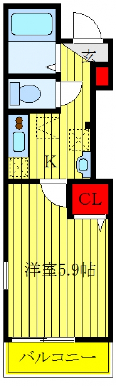 アリロッセ赤羽の間取り図