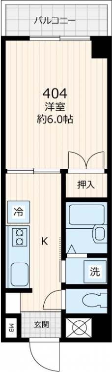 エトワール常盤台の間取り図