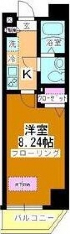 アルファコート西川口9の間取り図