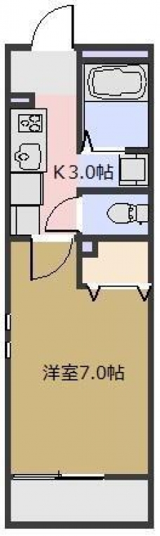 パン・ボヌールの間取り図