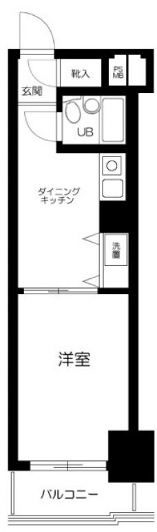 ライオンズマンション板橋の間取り図