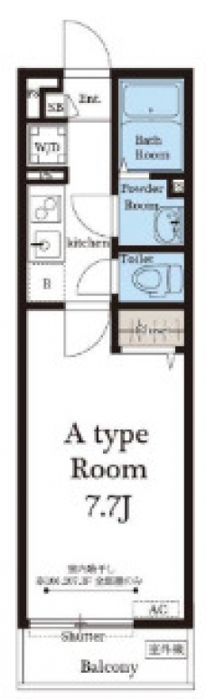 リブリ・錦町の間取り図