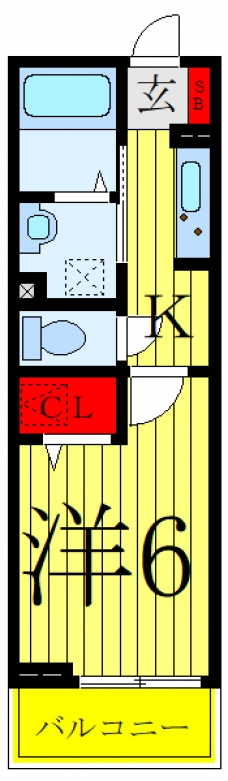 エンペラーAの間取り図
