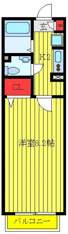 Ｐａｒｔｅｎｚａの間取り図