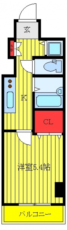 ＲＡＤＩＡ滝野川の間取り図