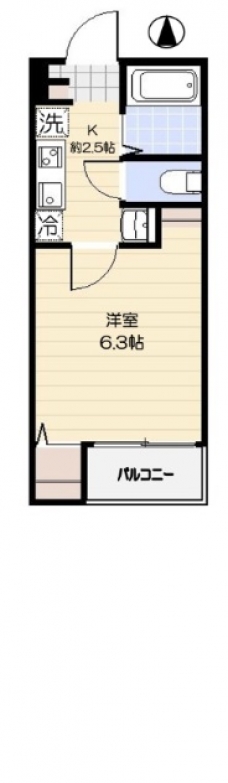 メゾン・ド・ジュネス喜沢の間取り図