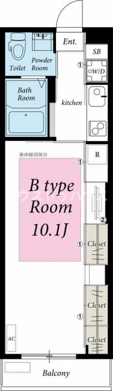 リブリ・ウィステリアガーデンの間取り図