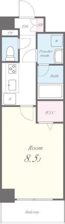 ディ・アミカルの間取り図