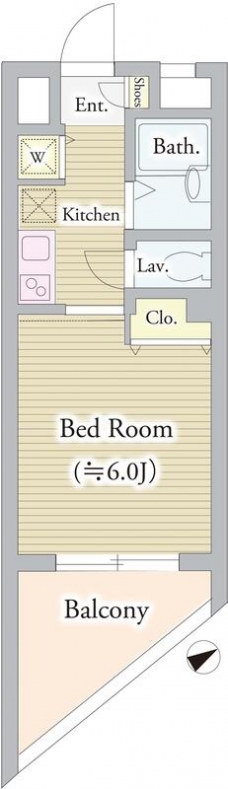 パークビュー山手大塚の間取り図