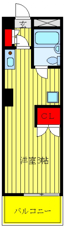 ラ・プラージュⅤの間取り図