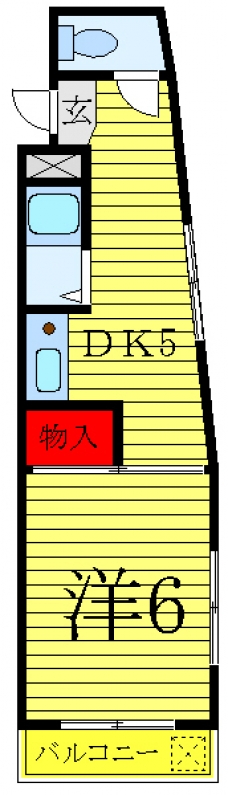 サンライト小石川の間取り図