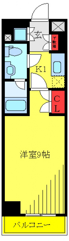 ラグジュアリーアパートメント王子神谷の間取り図