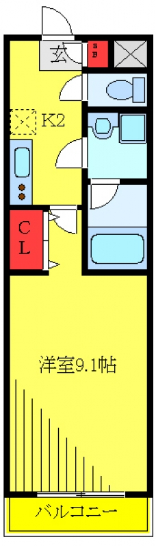 アルマトーレの間取り図
