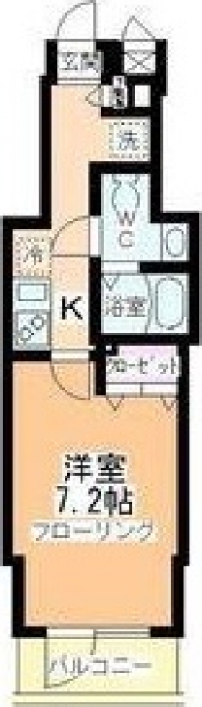 アルファコート西川口12の間取り図