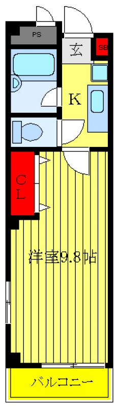 ラルク赤羽の間取り図