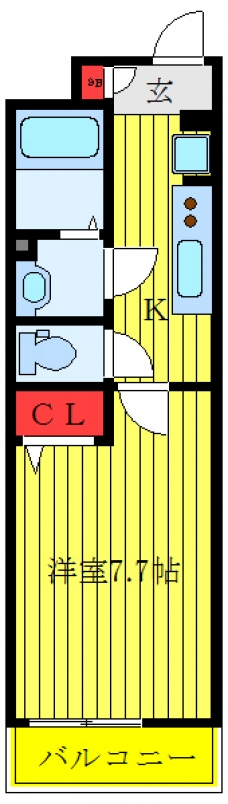 リブリ・カンパーニュの間取り図