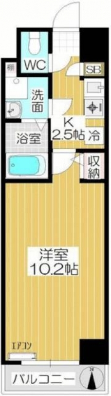 レジデンス戸田公園の間取り図