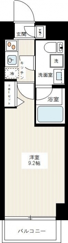 ＭＡＸＩＶ赤羽西ＡＺの間取り図