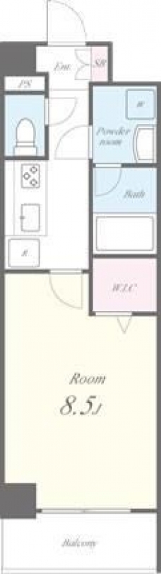 ディ・アミカルの間取り図