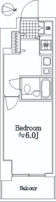 藤和シティスクエア練馬の間取り図