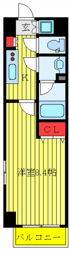 グラントゥルース赤羽プレミオの間取り図
