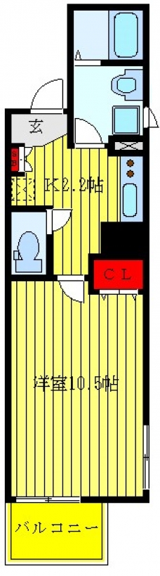 アクシス池袋の間取り図