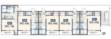 MELDIA西浦和Ⅱの間取り図
