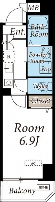 ゴールドヒルズの間取り図