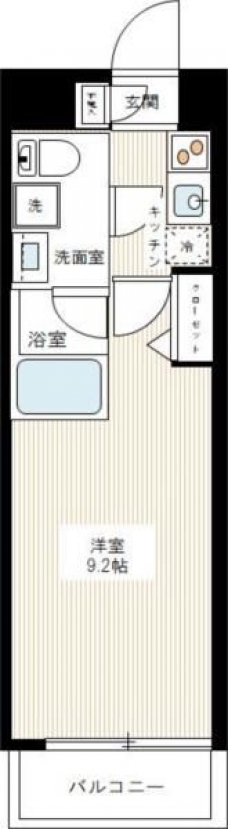 ＭＡＸＩＶ赤羽西ＡＺの間取り図