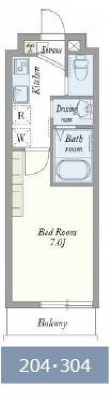 RIS壱番館の間取り図