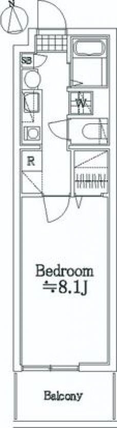 プレール・ドゥーク東京ＮＯＲＴＨの間取り図