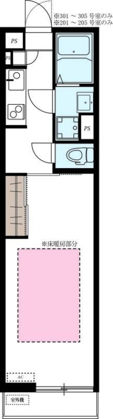 リブリ・コスモの間取り図