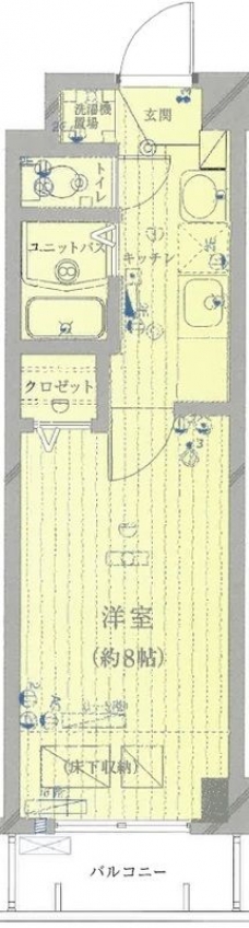 ヴェルステージ西川口Ⅱの間取り図