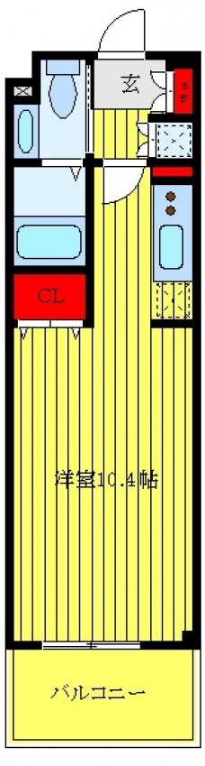 L－Flat板橋本町の間取り図